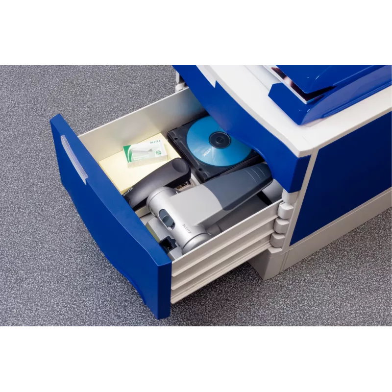 Leitz Perforatore Heavy Duty, 65 fogli, nero, grigio, 8 cm, 5,5 mm, A4, 130 mm