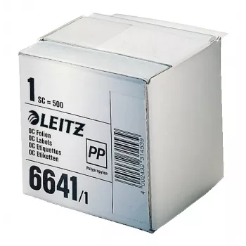 Leitz 66411000 Etichetta adesiva trasparente