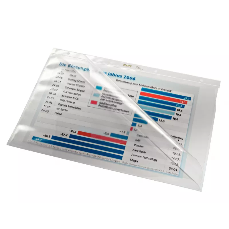 Leitz 47440000 Bustina trasparente A4 PVC