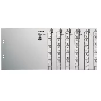 Leitz 13500085 strisce separatore carta grigio