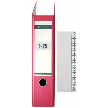 Leitz 13810085 registro con linguette registro con linguette numerico carta grigio