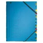 Leitz 39120035 indice a linguette in cartone blu