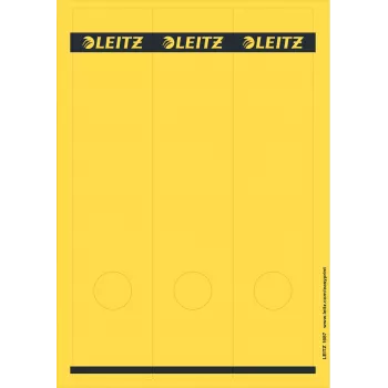 Leitz 16870015 Etichetta adesiva rettangolare gialla 75 pz.