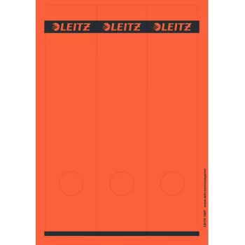 Leitz 16870025 Etichette adesive rettangolari rosse 75 pz.