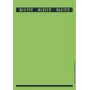 Leitz 16870055 Etichetta adesiva rettangolare verde 75 pz.