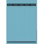 Leitz 16880035 Etichetta adesiva rettangolare blu 125 pz.