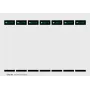 Leitz Etichette per dorso, stampabili da PC, per LAF 180°, 50 mm, 175 pz., grigio, raccoglitore, 25 fogli, cartoncino, 130 g/m², 3,1 cm
