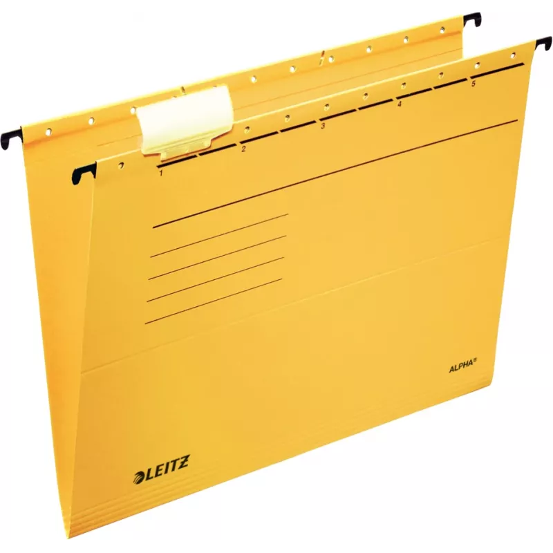 Leitz Alpha Cartella sospesa cartoncino A4 rossa