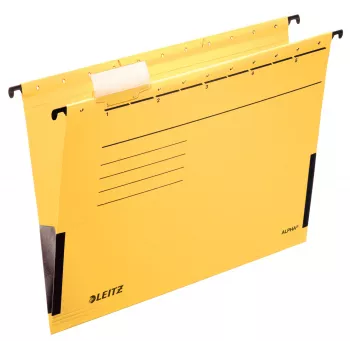 Leitz Alpha Cartella sospesa cartoncino A4 gialla 5 pz.