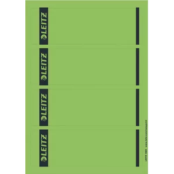 Leitz Etichette per dorso stampabili da PC per raccoglitori a leva standard