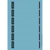 Leitz 16862035 Etichetta adesiva rettangolare blu 150 pz.