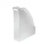 Leitz Raccoglitore a rivista Plus Standard, trasparente, plastica, A4, 7 cm, 78 mm, 300 mm