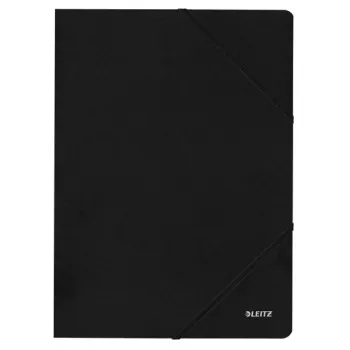 Leitz 39800095 Raccoglitore in cartoncino nero A4