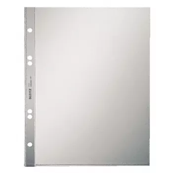 Leitz Premium Pocket A5, 30% plastica riciclata da rifiuti industriali, A5, trasparente, polipropilene (PP), 0,13 mm, 170 mm, 215 mm