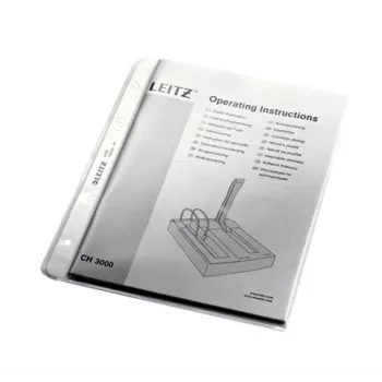 Leitz Premium Pocket A5, 30% plastica riciclata da rifiuti industriali, A5, trasparente, polipropilene (PP), 0,13 mm, 170 mm, 215 mm