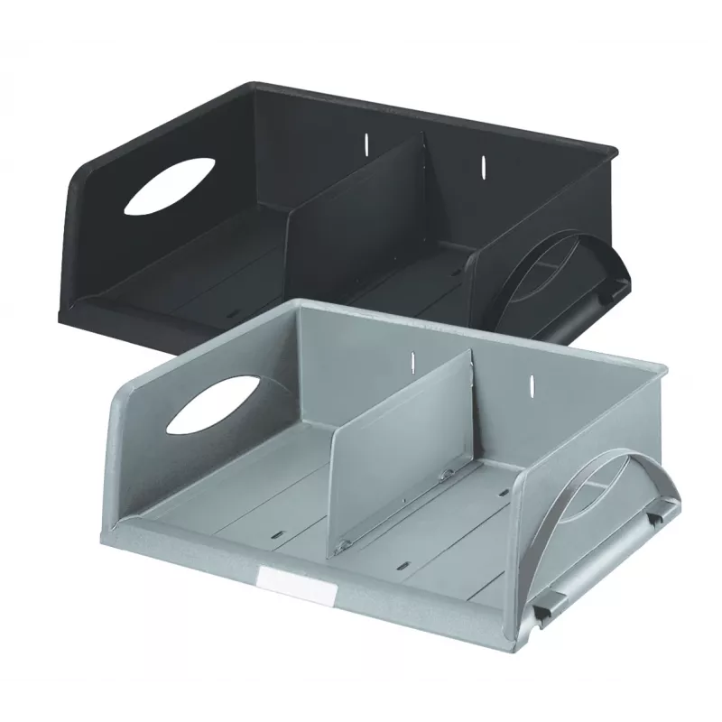 Leitz Sorty Tray Landscape A4 Maxi, grigio, 405 mm, 300 mm, 125 mm, 500 g, 1 pezzo