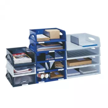 Esselte Leitz Vassoió Sorty A4 blu, blu, 283 x 380 x 127 mm, A4