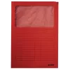 Leitz 39500025 raccoglitore, cartone, rosso, A4