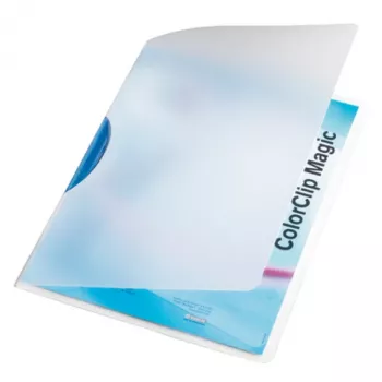Leitz ColorClip Magic - blu cartellina polipropilene (PP)