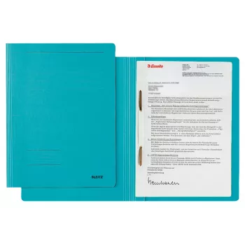 Leitz 30030035 raccoglitore cartone, plastica blu A4