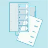 Leitz indice stampabile PC, PP, extra largo, indice numerico, polipropilene (PP), blu, verde, arancione, rosso, giallo, 245 mm, 2 mm, 305 mm