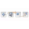 Leitz indice stampabile PC, PP, extra largo, indice numerico, polipropilene (PP), blu, verde, arancione, rosso, giallo, 245 mm, 2 mm, 305 mm