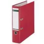 Leitz raccoglitore a leva in plastica A4 80 mm 180° rosso anelli