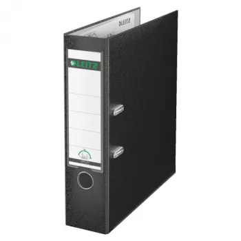 Leitz raccoglitore a leva 180° in plastica anelli A4 nero