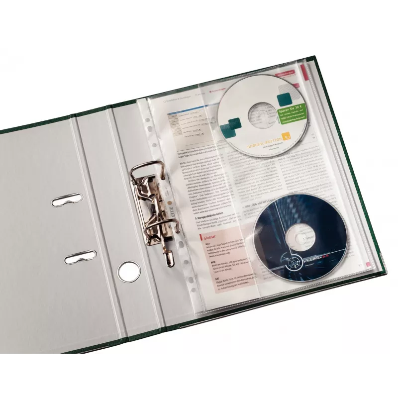 Leitz custodia CD Premium A4, 30 % plastica riciclata da rifiuti pre-consumo