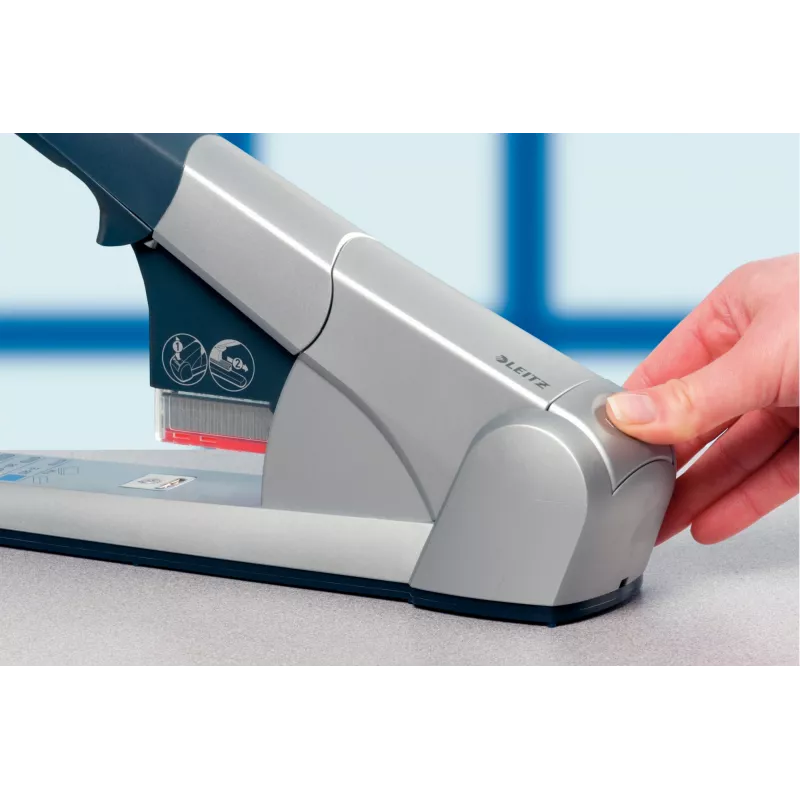 Leitz cucitrice Heavy Duty, 80 fogli, argento, Leitz 5591, 5592, 5593, 5594, metallo, plastica, 4,3 cm, 1 kg