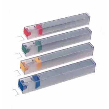 Leitz cartuccia punti Power Performance K12 26/12 5x210, confezione di punti, 1,2 cm, 210 punti, 26/12, rosso, 80 fogli