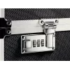 Leitz cartella portadocumenti mobile richiudibile A4, nero, cromo, plastica, lucchetto a combinazione, 15 L, 366 mm, 165 mm