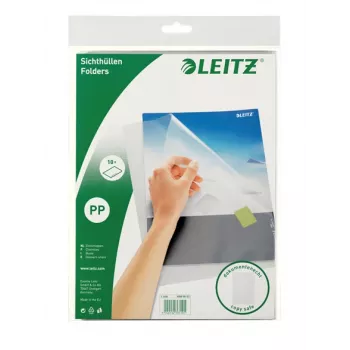 Leitz cartella di qualità A4, 30 % plastica riciclata da materiale pre-consumo, A4, polipropilene (PP), verticale, 220 mm, 313 mm, 20 g