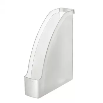 Leitz raccoglitore riviste Plus Standard, grigio, plastica, A4, 7 cm, 78 mm, 300 mm