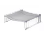 Leitz Vassoio portadocumenti Erhöhung Plus Universal, plastica, grigio, trasparente, 254 mm, 265 mm, 70 mm, 200 g