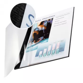 Leitz impressBIND Copertina Soft 7,0 mm, A4, nero, 70 fogli, 214 mm, 302 mm, 11 mm