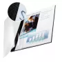 Leitz impressBIND Copertina Soft 10,5 mm, A4, cartone, polietilene tereftalato (PET), nero, trasparente, 105 fogli, 1,05 cm, 214 mm