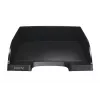 Leitz Vassoio portadocumenti Plus, plastica, nero, A4, 242 x 330 x 60 mm, 255 mm, 357 mm