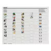 Leitz 19930003 Scatola archivio polistirene trasparente