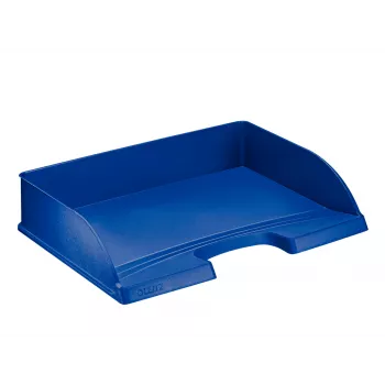 Leitz Briefablage Plus Querformat Standard, plastica, blu, A4, 350 x 245 x 63 mm, 363 mm, 273 mm