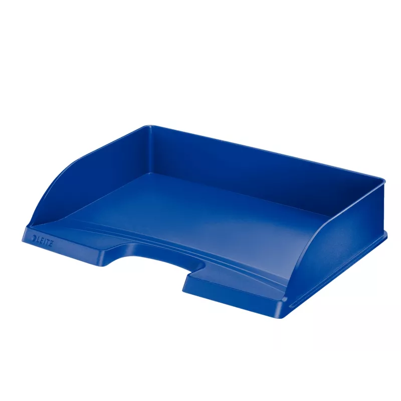 Leitz Briefablage Plus Querformat Standard, plastica, blu, A4, 350 x 245 x 63 mm, 363 mm, 273 mm