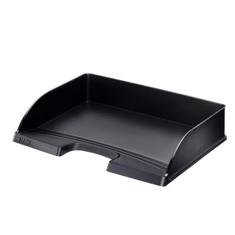 Leitz Briefablage Plus Landscape Standard, plastica, nero, A4, 350 x 245 x 63 mm, 363 mm, 273 mm
