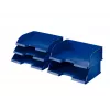 Leitz Briefablage Plus Landscape Jumbo, plastica, blu, A4, lettera, nota, carta, 350 x 245 x 97 mm, 363 x 273 x 103 mm
