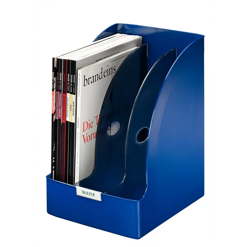 Leitz Magazinsammler Plus Jumbo, blu, plastica, A4, 20,5 cm, 740 g