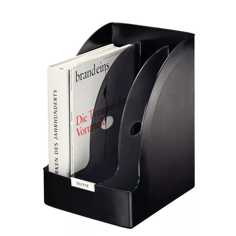 Leitz Magazinsammler Plus Jumbo, nero, plastica, A4, 20,5 cm, 213 mm, 321 mm