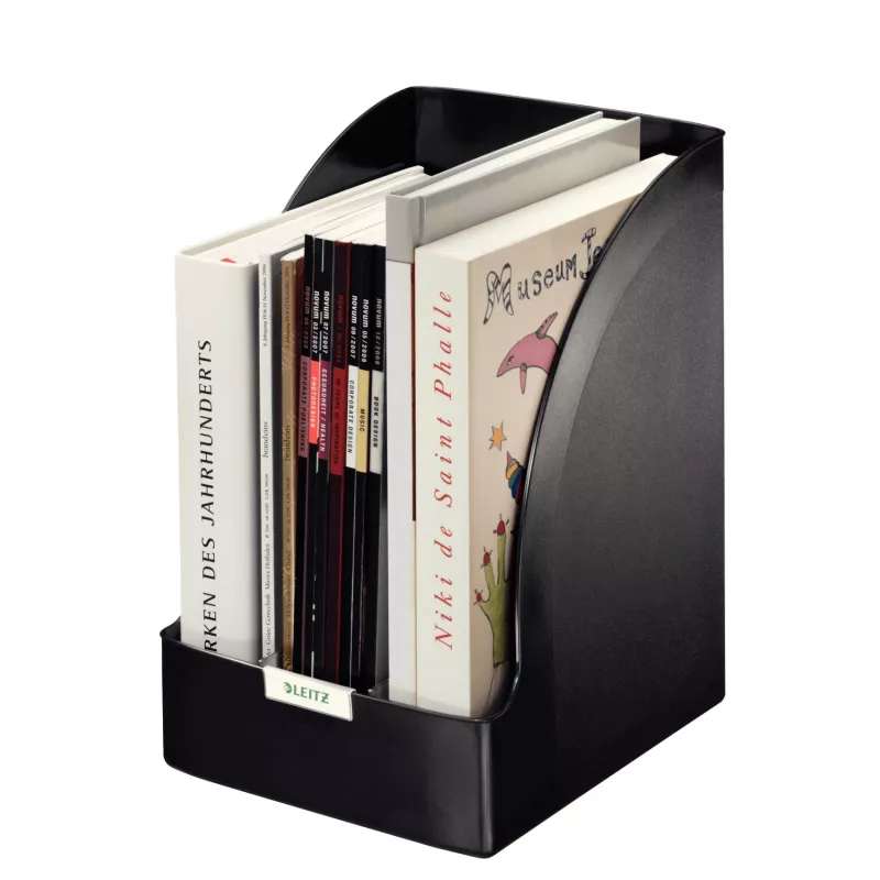 Leitz Magazinsammler Plus Jumbo, nero, plastica, A4, 20,5 cm, 213 mm, 321 mm