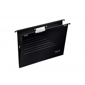 Leitz Cartella per archivio sospeso Alpha Active FSC®, A4, nero, cartone, 348 mm, 260 mm, 90 g