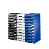 Leitz Letter tray Drawer unit Plus, plastica, blu, A4, 234 x 325 x 53 mm, 255 mm, 376 mm