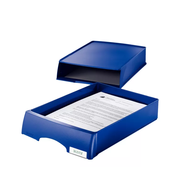 Leitz Letter tray Drawer unit Plus, plastica, blu, A4, 234 x 325 x 53 mm, 255 mm, 376 mm