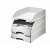 Leitz Briefablage Schubladeneinheit Plus, plastica, grigio, A4, 234 x 325 x 53 mm, 255 mm, 376 mm